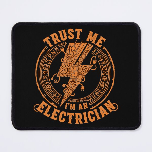 Item preview, Trust Me I'm An Electrician Sparky Lightning Bolt Humor Design designed and sold by ZuToMi.