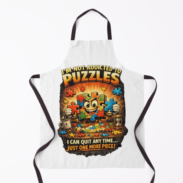 Item preview, I’m Not Addicted to Puzzles designed and sold by tSpins.