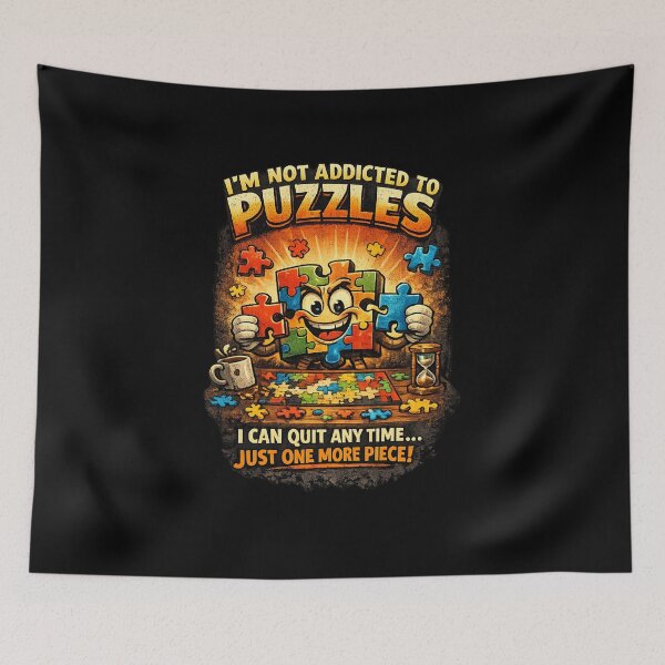 Item preview, I’m Not Addicted to Puzzles designed and sold by tSpins.