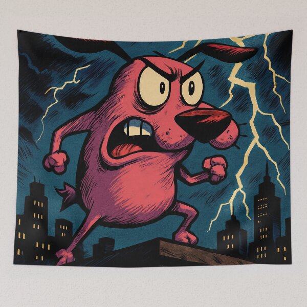 Item preview, Courage | Comics stylCartoone -  designed and sold by ComicsFactory.