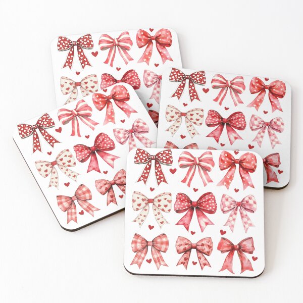 Item preview, Valentine Coquette Bows, Aesthetic Valentines, Valentines Day, Valentines bow, Retro Valentines, Trendy Valentines designed and sold by DesignDenDo ⭐⭐⭐⭐⭐.