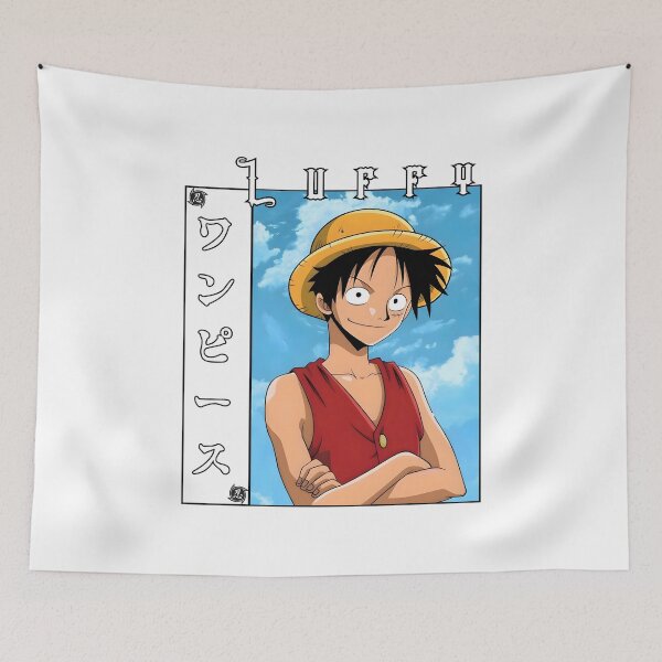 Item preview, Straw Hat Anime Adventurer – Smiling Pirate Hero Illustration designed and sold by lamiarte.