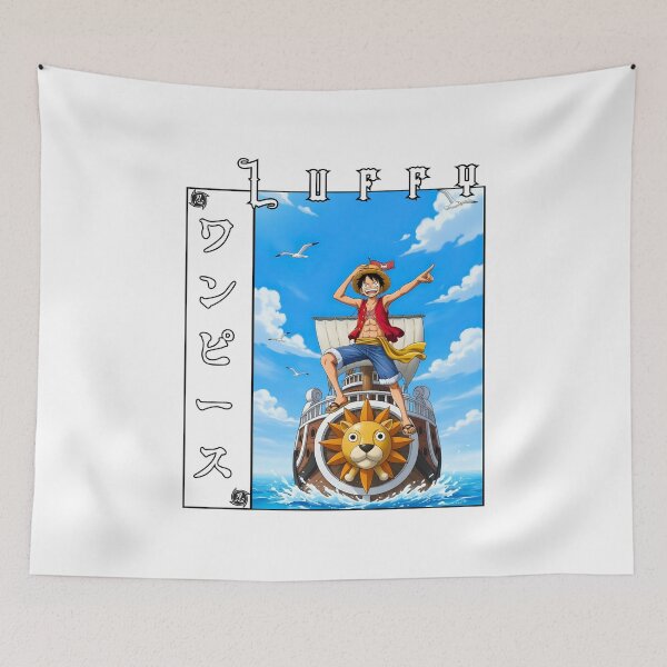 Item preview, Straw Hat Anime Adventurer – Smiling Pirate Hero Illustration designed and sold by lamiarte.