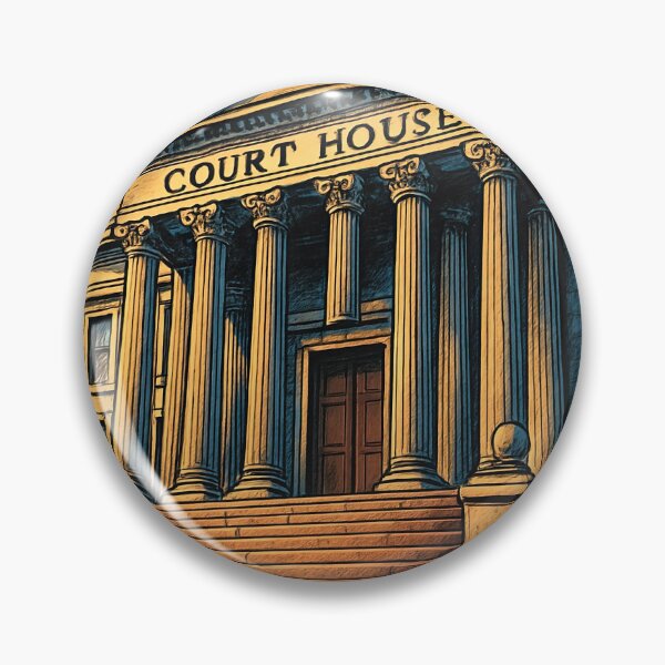 Item preview, Courthouse | Comics stylCartoone -  designed and sold by ComicsFactory.
