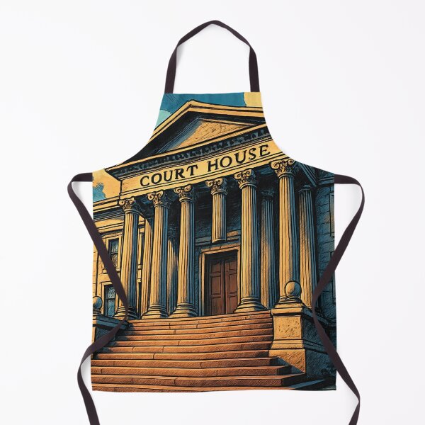 Item preview, Courthouse | Comics stylCartoone -  designed and sold by ComicsFactory.