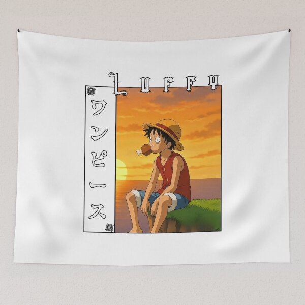 Item preview, Straw Hat Anime Adventurer – Smiling Pirate Hero Illustration designed and sold by lamiarte.