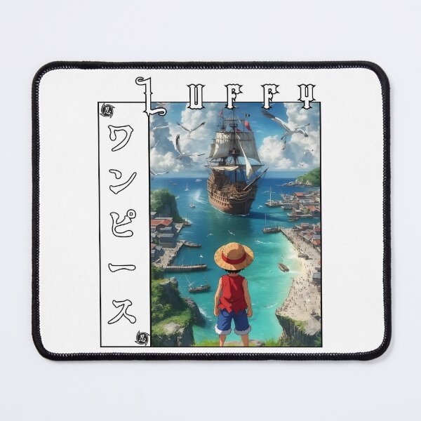 Item preview, Straw Hat Anime Adventurer – Smiling Pirate Hero Illustration designed and sold by lamiarte.