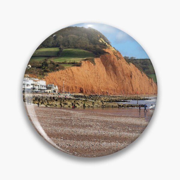 Item preview, Sidmouth Beach and Red Cliffs, East Devon - Jurassic Coast Photography designed and sold by leonwoods.