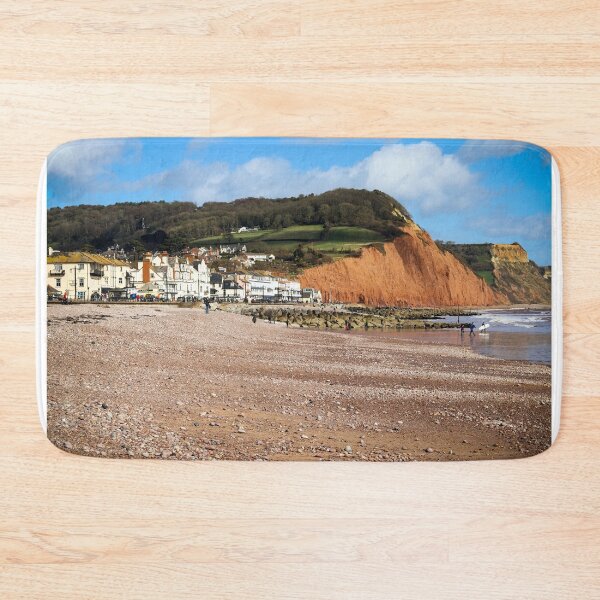 Item preview, Sidmouth Beach and Red Cliffs, East Devon - Jurassic Coast Photography designed and sold by leonwoods.