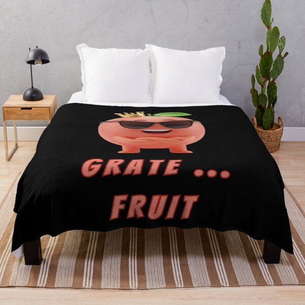 Item preview, Funny Grapefruit King – Grate Fruit Pun – Cute 3D Citrus Character with Crown designed and sold by Anyshca.