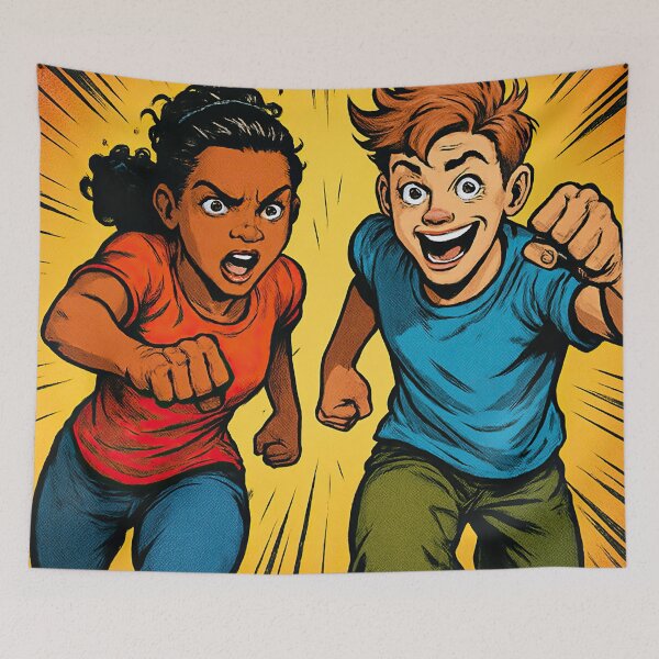 Item preview, Cousins | Comics stylCartoone -  designed and sold by ComicsFactory.