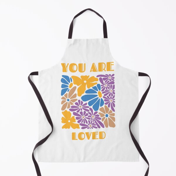 Item preview, You Are Loved – Retro Floral Affirmation Art designed and sold by andry01.