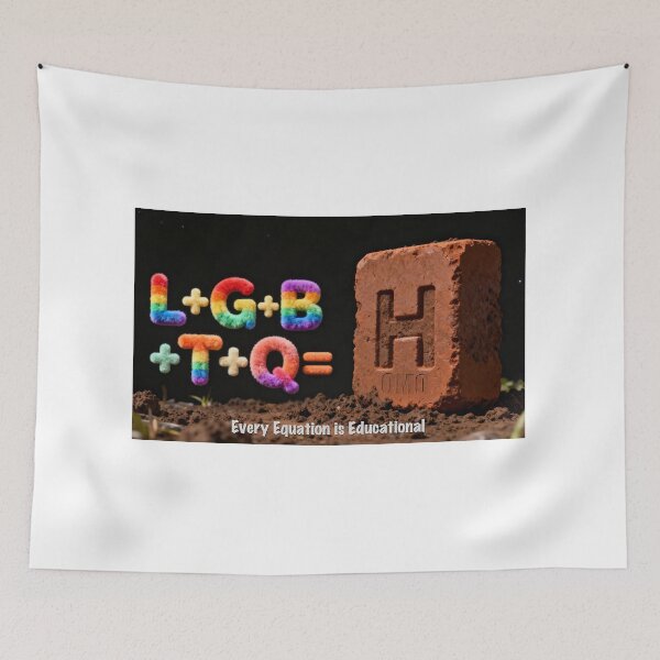 Item preview, Every Equation Is Educational Print designed and sold by Lichentroupe63.