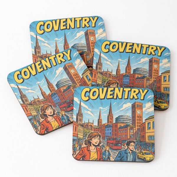 Item preview, Coventry, city | Comics stylCartoone -  designed and sold by ComicsFactory.