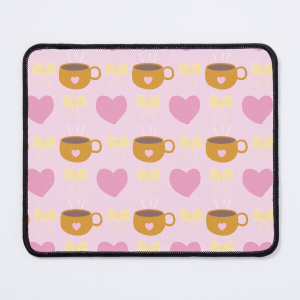 Item preview, Cute Coffee and Heart Seamless Pattern. designed and sold by Teenidesign .