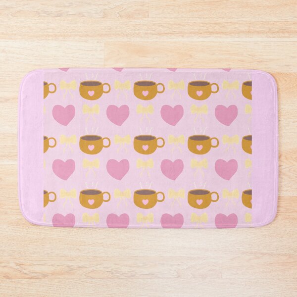 Item preview, Cute Coffee and Heart Seamless Pattern. designed and sold by Teenidesign .