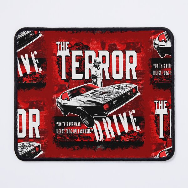 Artikelvorschau, Variation des Grindhouse-Brutalismus-Stils „The Terror Drive“ entworfen und verkauft von TimeWastingHero.