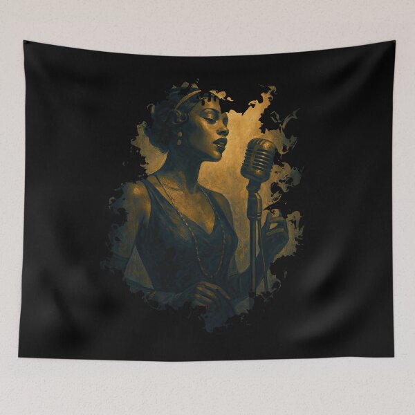 Item preview, Golden Notes In A Quiet Spotlight designed and sold by EdvvinStudios.