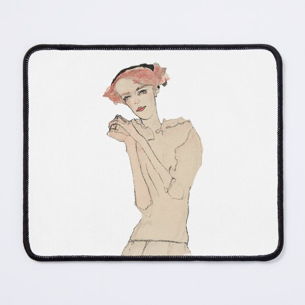 Item preview, Vintage Egon Schiele. Portrait of a woman 1910. designed and sold by Shoot-The-Moon.