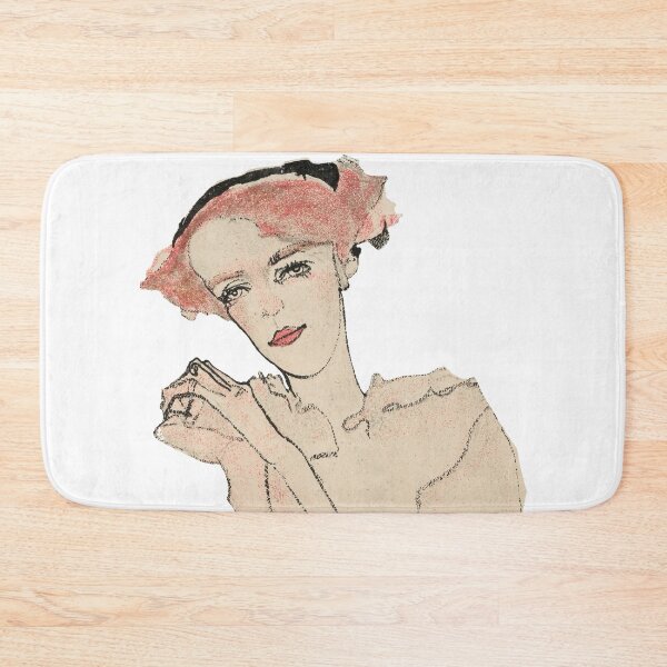Item preview, Vintage Egon Schiele. Portrait of a woman 1910. designed and sold by Shoot-The-Moon.