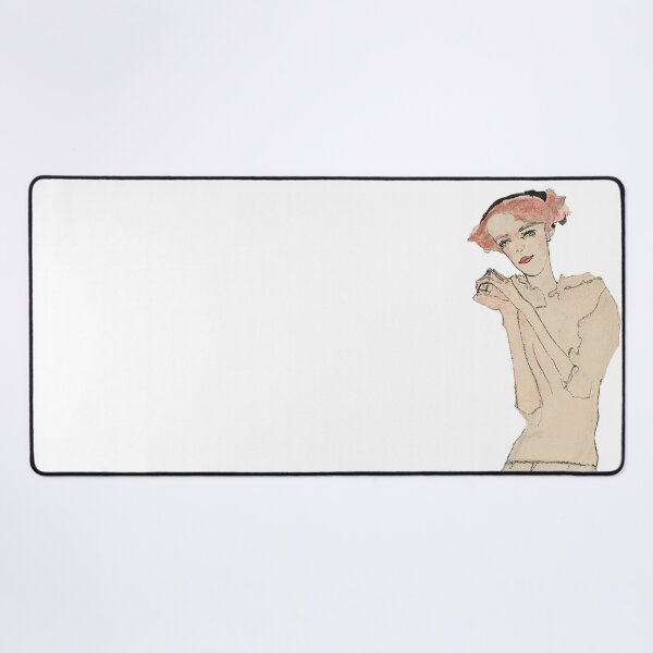 Item preview, Vintage Egon Schiele. Portrait of a woman 1910. designed and sold by Shoot-The-Moon.
