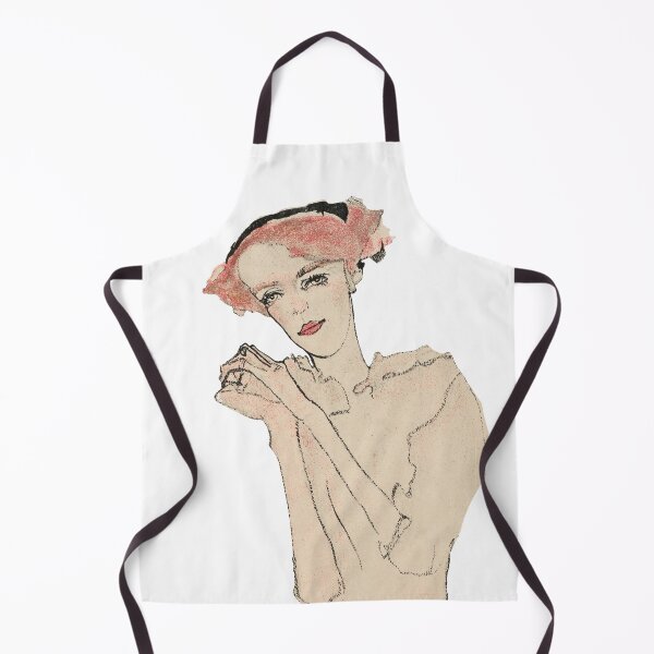 Item preview, Vintage Egon Schiele. Portrait of a woman 1910. designed and sold by Shoot-The-Moon.