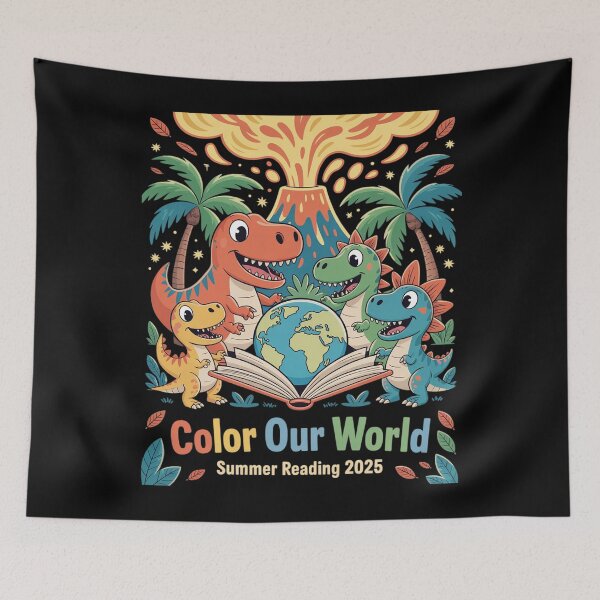 Item preview, Summer Reading Program Rainbow Color Our World Summer 2025 designed and sold by PowAcademy.