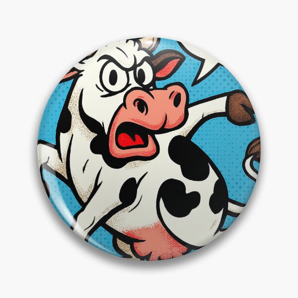 Item preview, cow | Comics stylCartoone -  designed and sold by ComicsFactory.