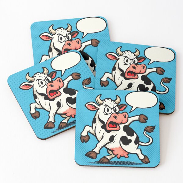 Item preview, cow | Comics stylCartoone -  designed and sold by ComicsFactory.