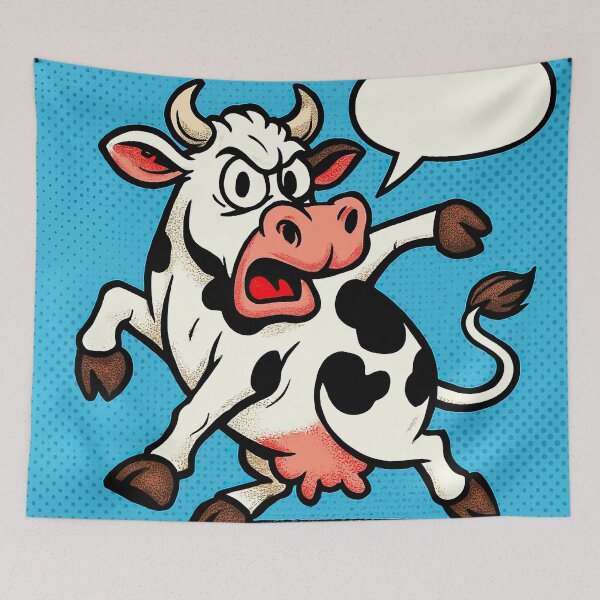 Item preview, cow | Comics stylCartoone -  designed and sold by ComicsFactory.