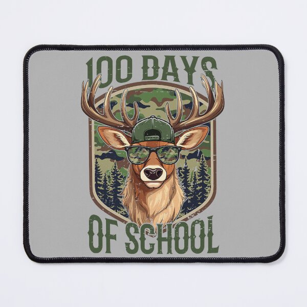 Item preview, Deer 100 Days of School Shirt Student Boys Teacher 100th Day designed and sold by GreggRoss.