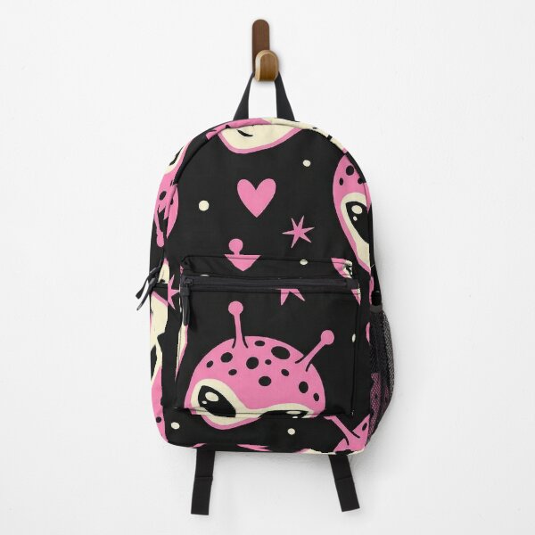 Item preview, Cute Pink Alien Heads and Hearts Pattern designed and sold by zzz888.
