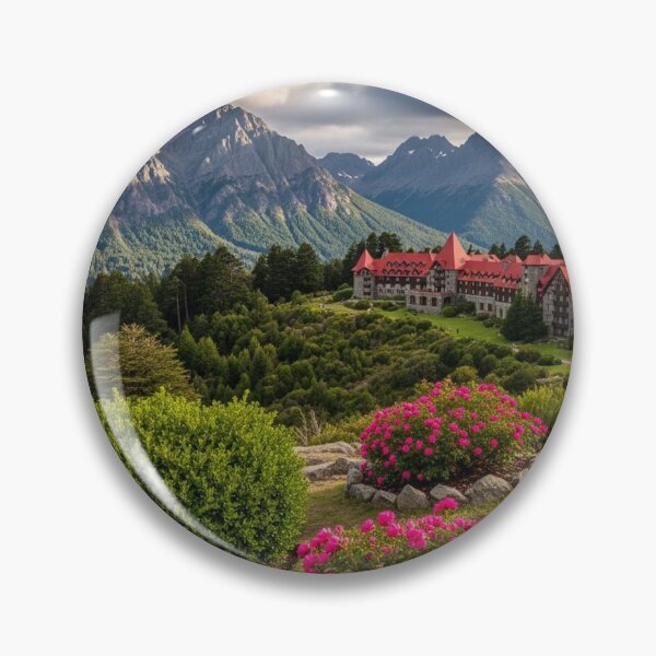 Item preview, Historic red-roofed hotel designed and sold by Losancestros.