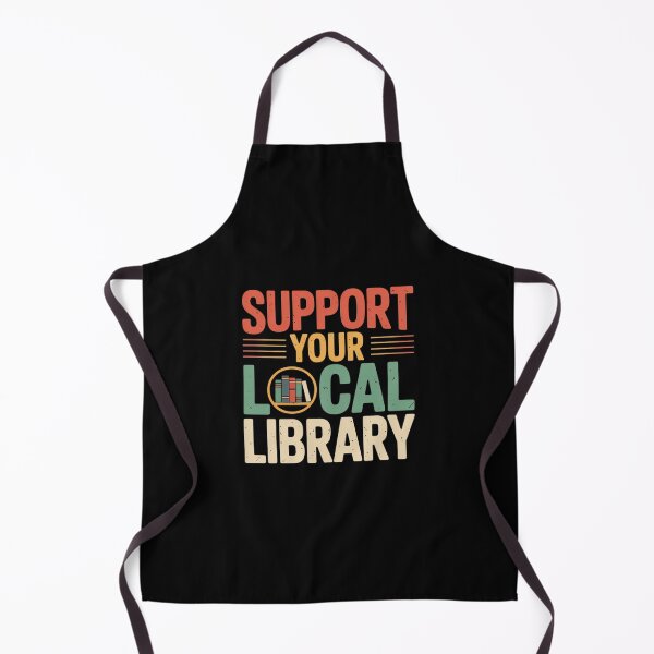 Item preview, Support Your Local Library Book Readers Lovers designed and sold by joyouartArt.