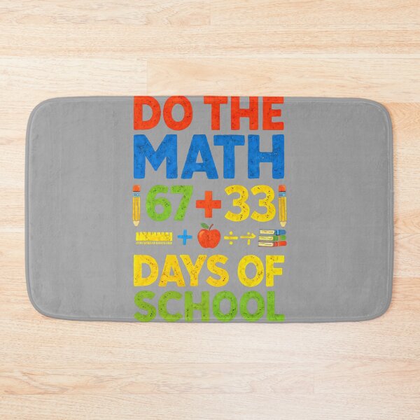 Item preview, Do The Math 100 Days of School Happy 100th Days of School designed and sold by GreggRoss.