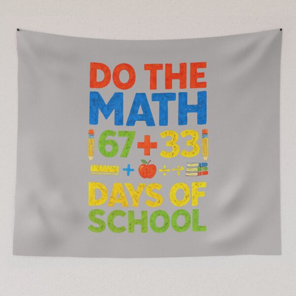 Item preview, Do The Math 100 Days of School Happy 100th Days of School designed and sold by GreggRoss.
