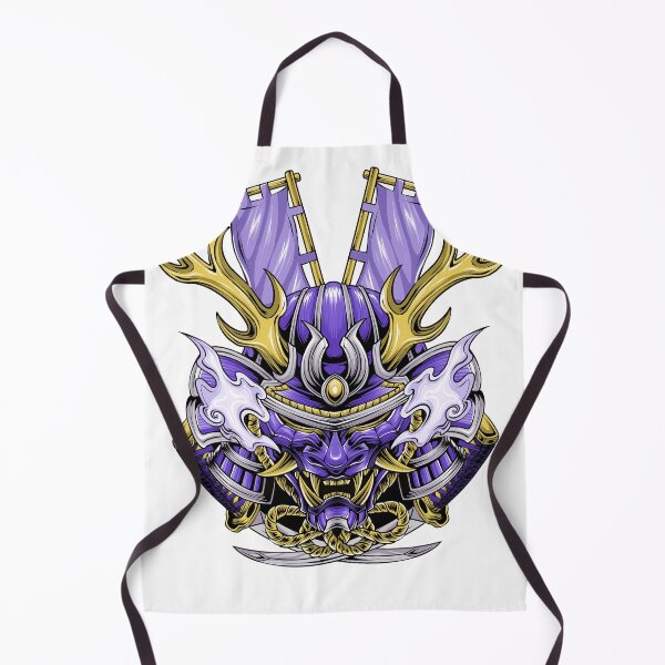 Item preview, Purple Oni Samurai designed and sold by Silver Studio.
