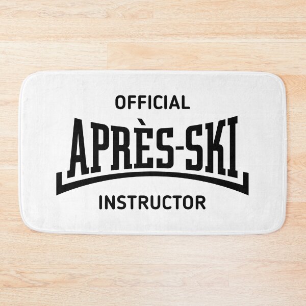 Item preview, Official Après-Ski Instructor (Apres Ski Party / Concave / Black) designed and sold by MrFaulbaum.