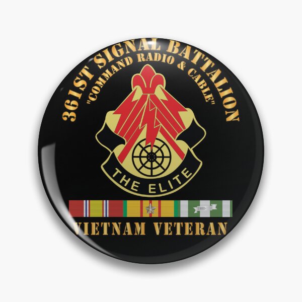 Item preview, DUI - 361st Signal Battalion - Vietnam Veteran w VN SVC X 300 designed and sold by Military Insignia Products.
