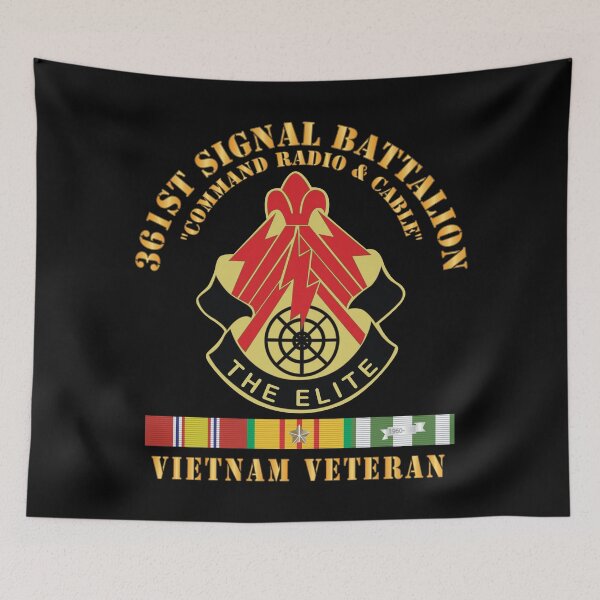 Item preview, DUI - 361st Signal Battalion - Vietnam Veteran w VN SVC X 300 designed and sold by Military Insignia Products.