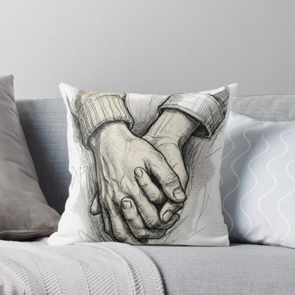 Item preview, Eternal Bond - Vintage Hand Drawn Charcoal Sketch Art designed and sold by devilfronty.