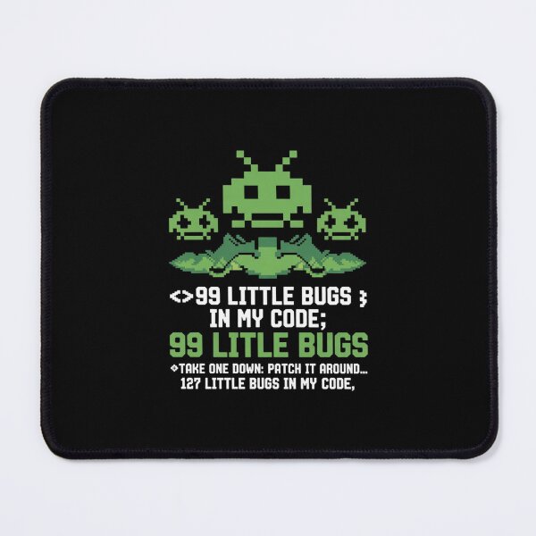 Item preview, 99 Small Bugs in Code Software Engineer Programmer designed and sold by PowAcademy.