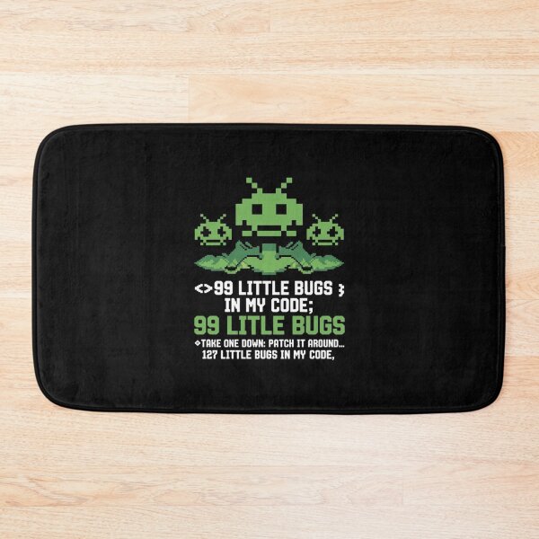 Item preview, 99 Small Bugs in Code Software Engineer Programmer designed and sold by PowAcademy.