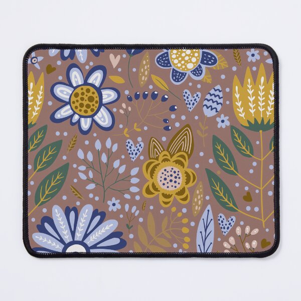 Item preview, Cottage Core Inspired Floral | Blue Green Brown Decor designed and sold by SpencerReedDes.