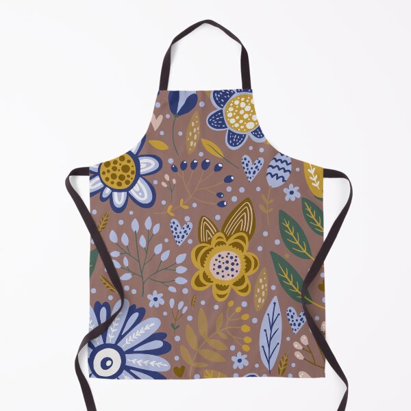 Item preview, Cottage Core Inspired Floral | Blue Green Brown Decor designed and sold by SpencerReedDes.