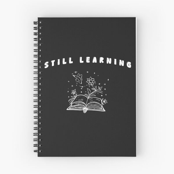 Item preview, Still Learning | Whimsical Floral Open Book designed and sold by InnerOutDesigns.