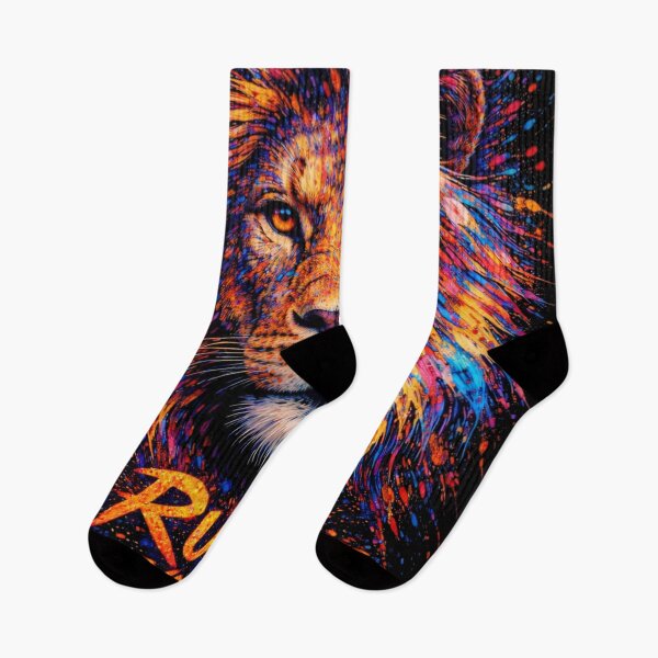 Item preview, Rule Your Power – Psychedelic Lion Art in Vibrant Colors designed and sold by kastabembe.