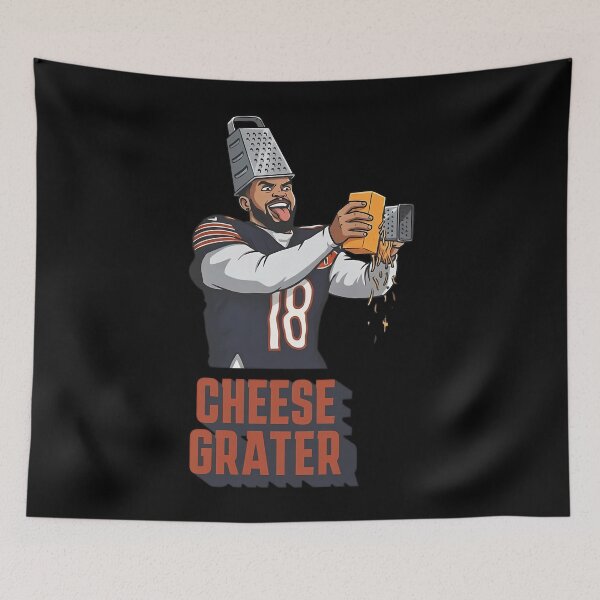 Item preview, Chicago Football Caleb Cheese Grater Caleb The Grate  designed and sold by HeidixHDesigns.