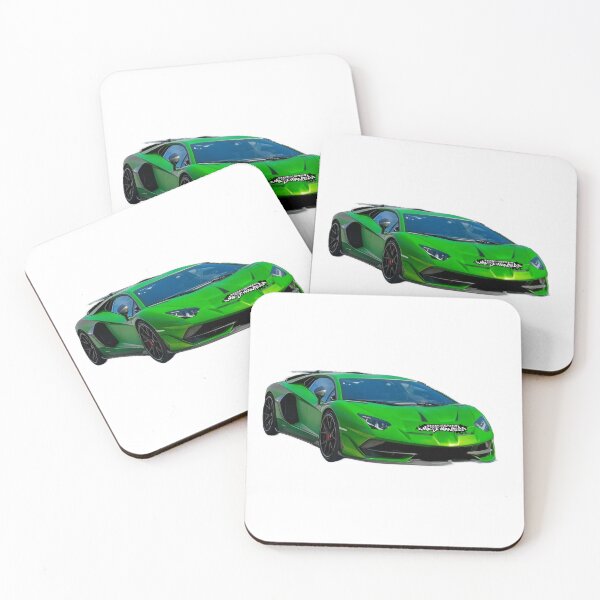 Item preview, Lime Green Supercar — Dynamic Digital Art designed and sold by Artuer69.