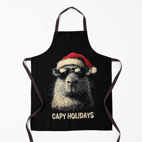 Item preview, Funny Christmas Capy Holidays Kids Teens Boys Xmas Capybara Art for Men Women Kids , Capybara Gift Lover designed and sold by DZIRI NAJAT.